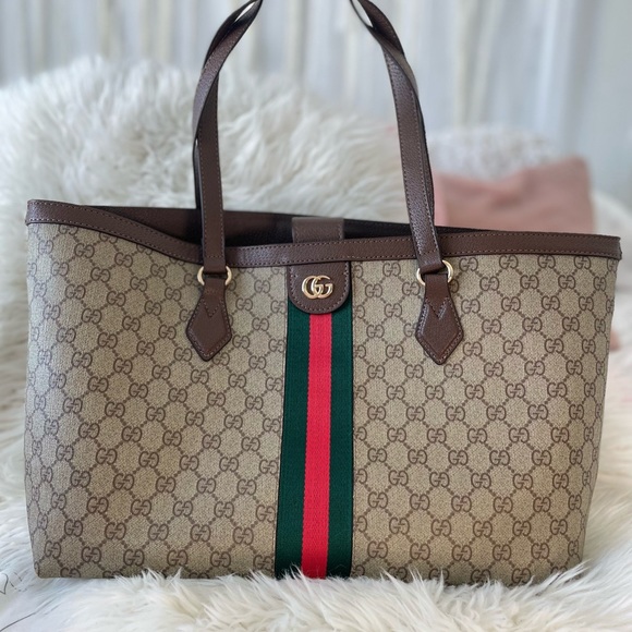 ***NOT AUTHENTIC*** Ladies G*cci Tote - Picture 1 of 3